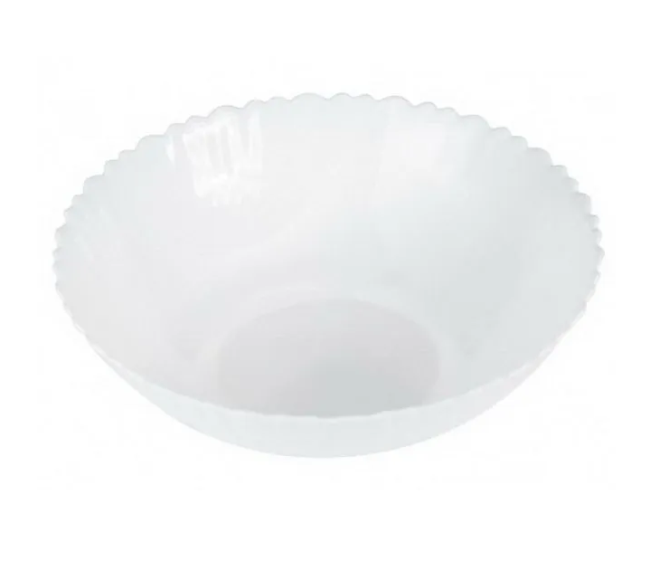Салатник керам. 18см. Белый рифленый LTW70 260072 (уп.6)