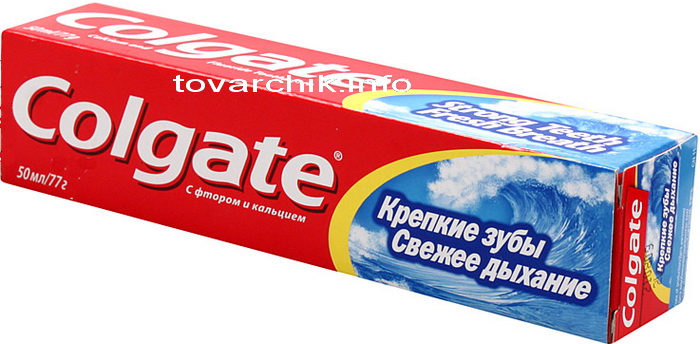 Зубн.паста Colgate 50мл. Свежее дыхание (72)