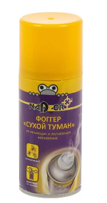 Дихлофос-репеллент Nadzor 150мл. от насекомых Сухой*** туман (12)
