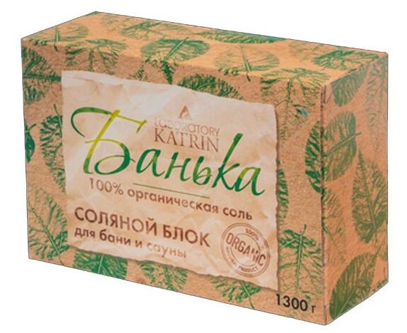 Соль для бани (брикет) Банька 1300г. (7)