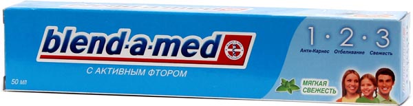 Зубн.паста Blend-a-med 50мл. 3_Эффект Мягкая Свежесть