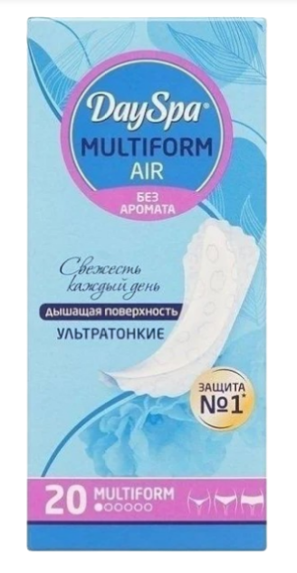 Прокладки DAY SPA ежедн. Air мультиформ без запаха 20шт. (32)