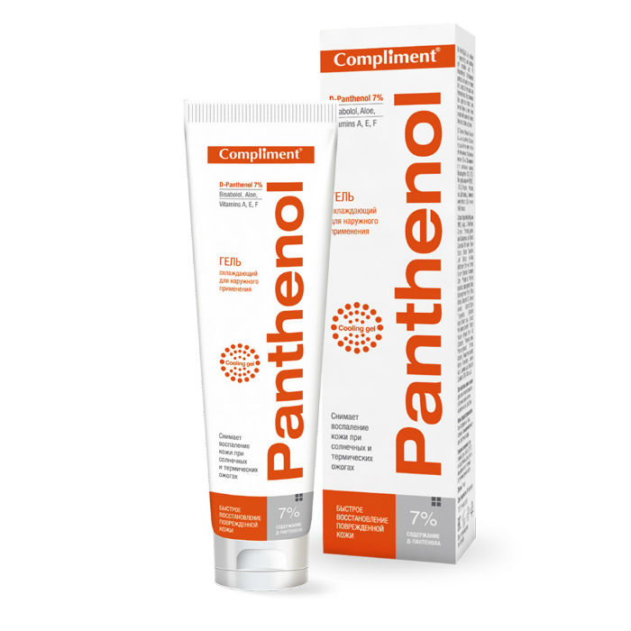 Гель Compliment 75мл. Panthenol д/наружного применения