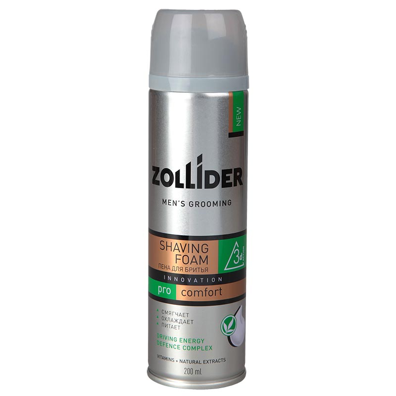 Пена д/бритья Zollider 200мл. Comfort
