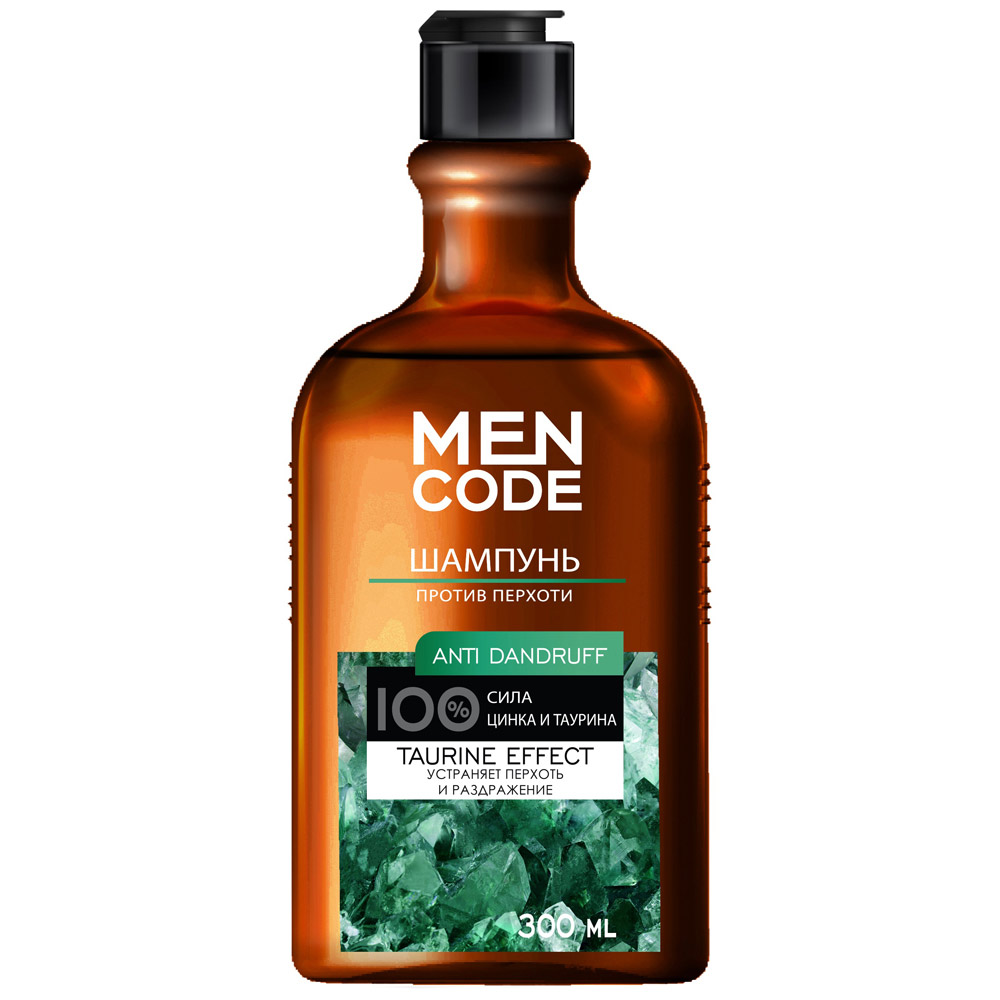 Шампунь Lure MEN CODE 300мл. Против перхоти (12)