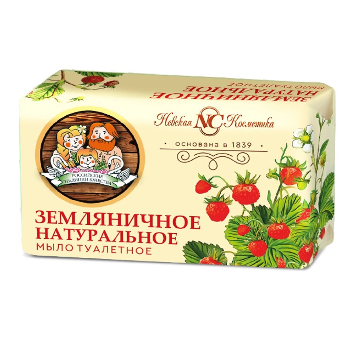 Мыло Невская косм. 180г. Земляничное (36)