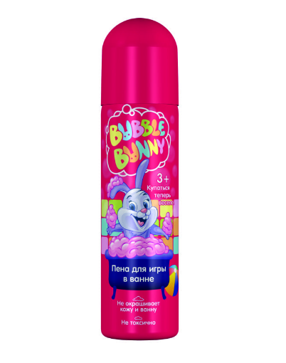 Пена для ванн Bubble bunny 160мл. Розовая (12)