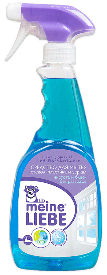 Ср-во Meine Liebe 500мл. для стекол, пластика и зеркал