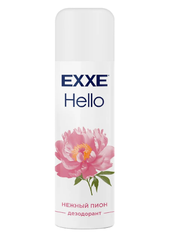 Дез. спрей Exxe 150мл. жен. Hello Нежный пион (12)