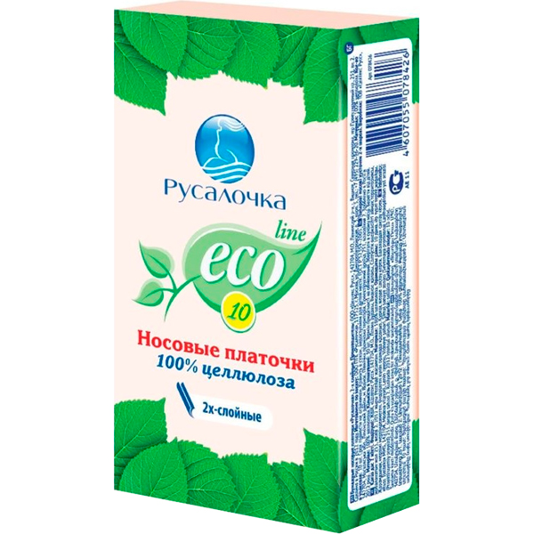 Платочки Русалочка 6*10шт. 070710