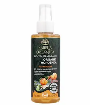 Гель KARELIA ORGANICA 150мл. д/умывания MOROSHKA увлажняющий (12)***