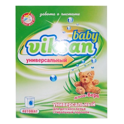 Стир.порошок Viksan авт. 400г. десткий Алоэ вера