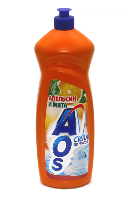 ЖМС AOS 900мл./1л. Апельсин и мята (12)