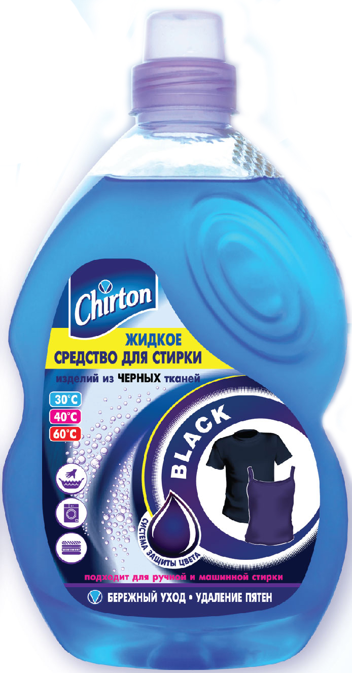 Стир.жидкость Chirton 1.325л. Для черных тканей