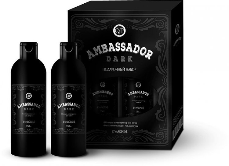 ПН/МУЖ. Тимекс №1121 Ambassador Dark (Шамп.-кондиц.+Гель/душ)