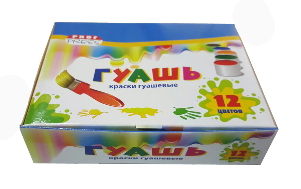 Гуашь 12цв. ПрофПресс 20мл