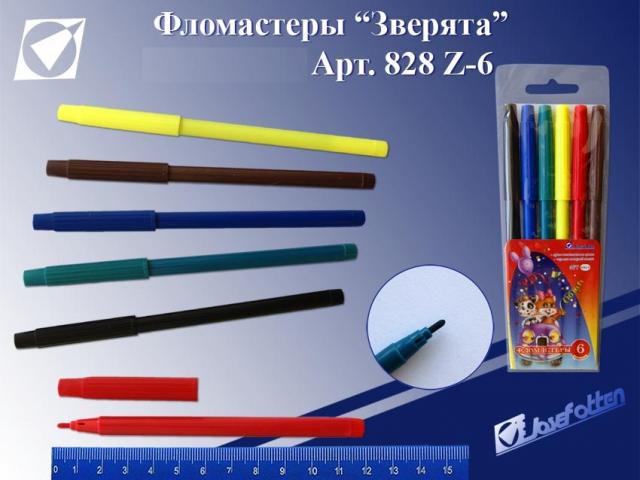 Фломастеры 6цв. JO Зверята