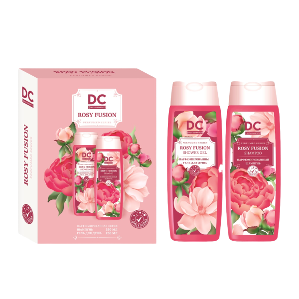 ПН/ЖЕН. ROSY FUSION (гель д/д 250 мл + шампунь 250 мл) (20)