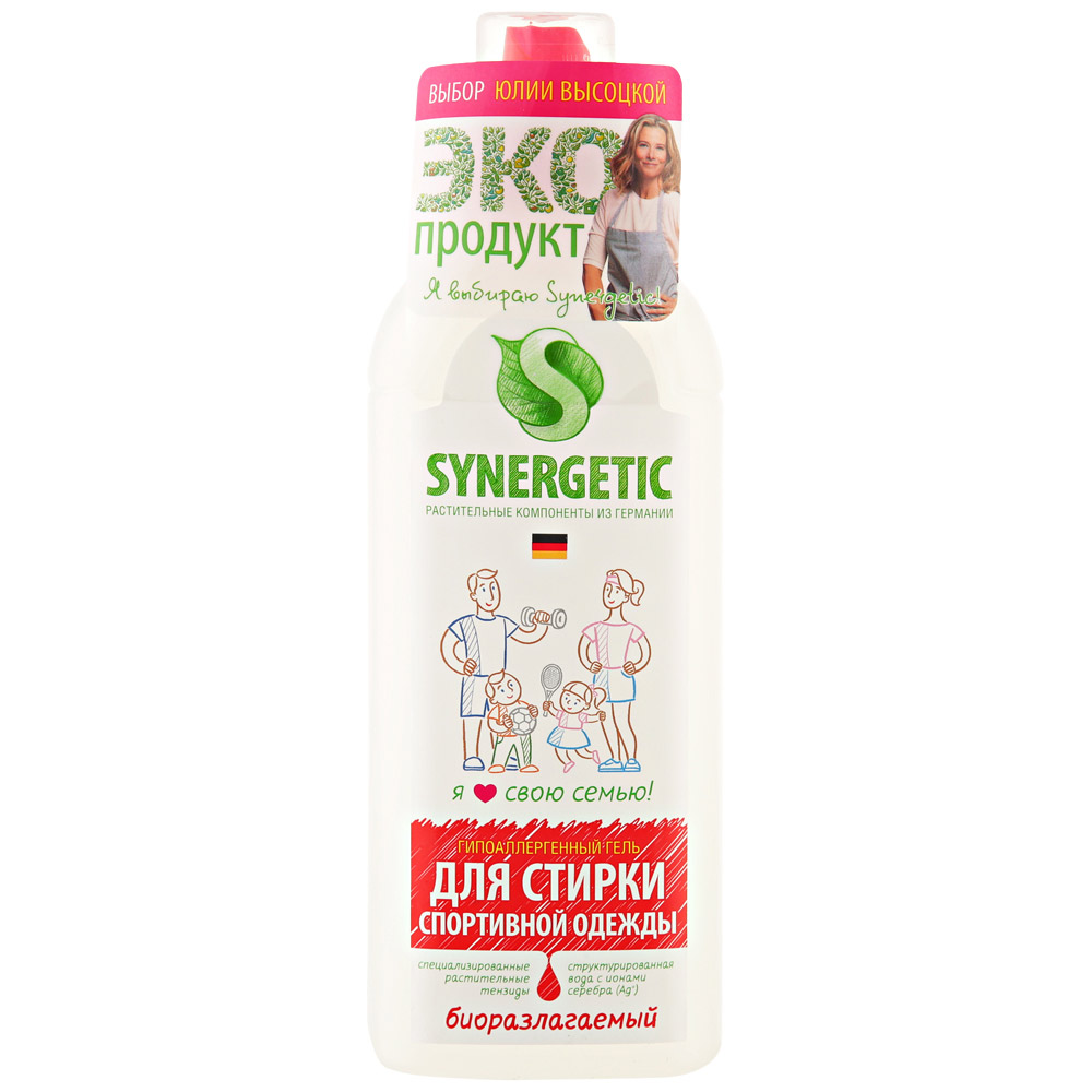 Стир.гель Synergetic 750мл. для спортивной одежды (12)