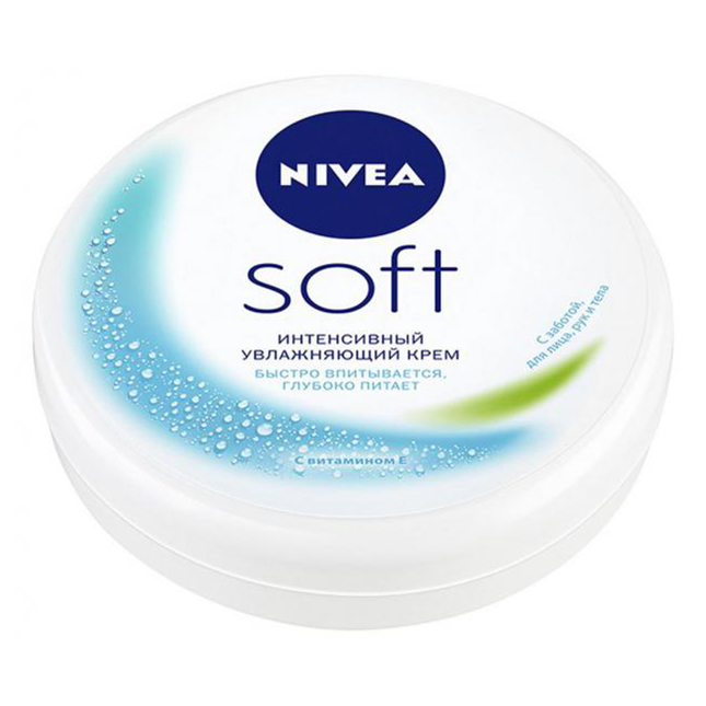 Крем Нивея 50мл. Увлажняющий Soft