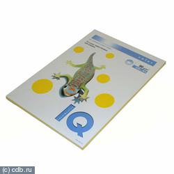 Бумага А4 цветная Maestro/IQ inten 100л. 80гр ярко-желтый