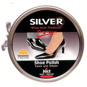 Крем для обуви Silver 50мл. черн. классик CL3002-01