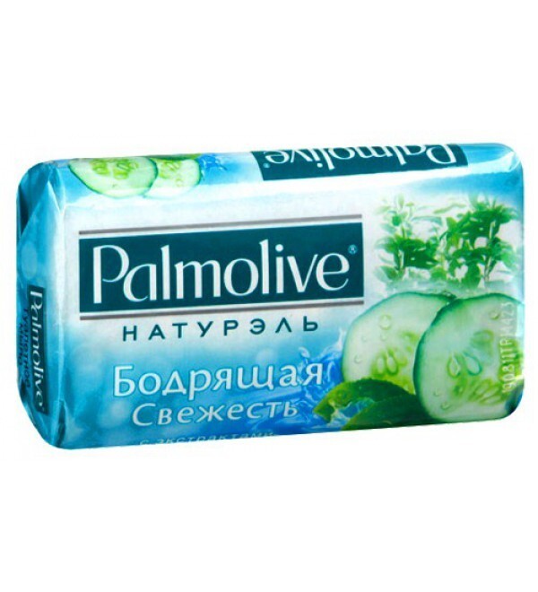 Мыло Палмолив 150г. Бодрящая свежесть Зел. чай и огурец (6/72)