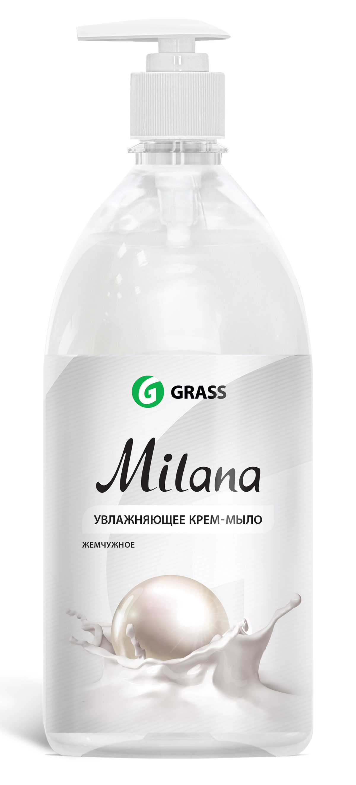 Мыло жидк. Grass 1л. Milana Жемчужное (6)