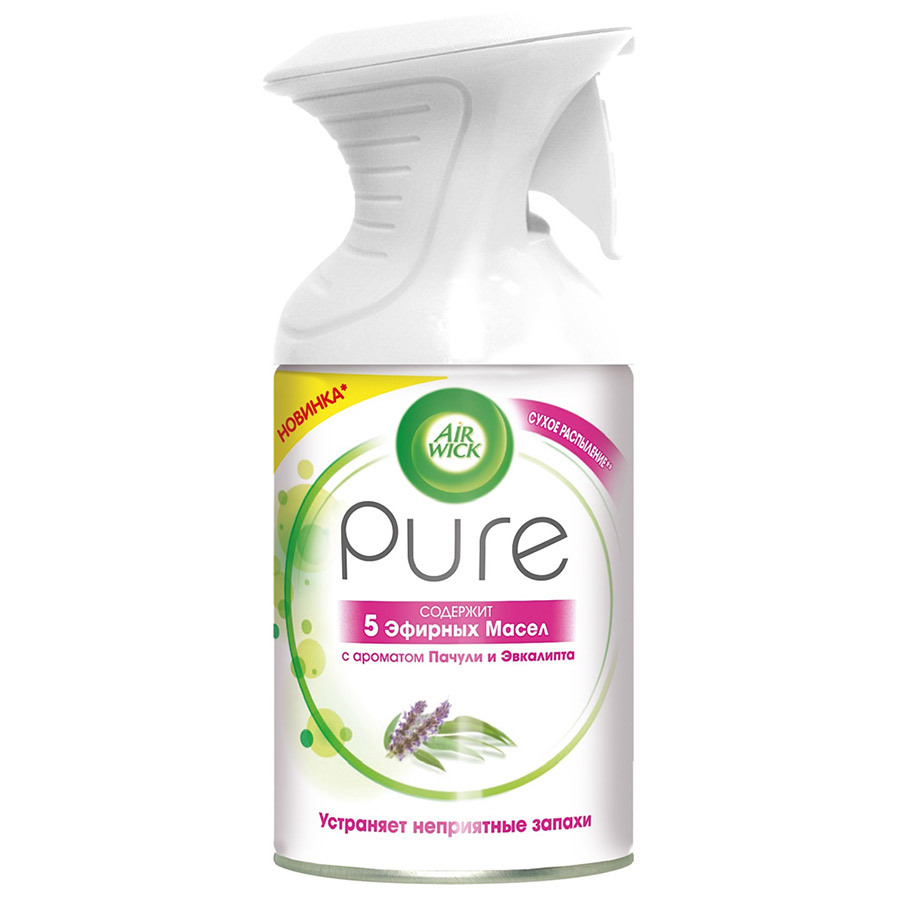Освежитель воздуха Air Wick Pure 250мл. Цветущий лимон