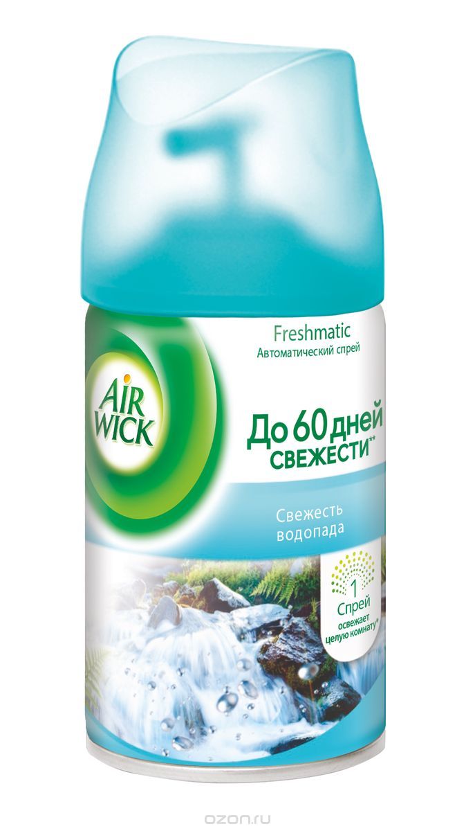 Освежитель воздуха Air Wick 250мл. Сменный блок Свежесть водопада