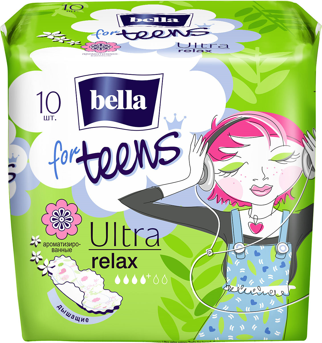 Прокладки Белла For teens ультра релакс 10шт. (36)