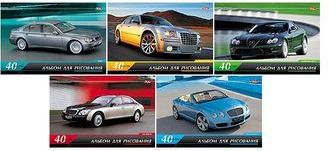 Альбом д/рис. 40л. Хатбер Престижные авто