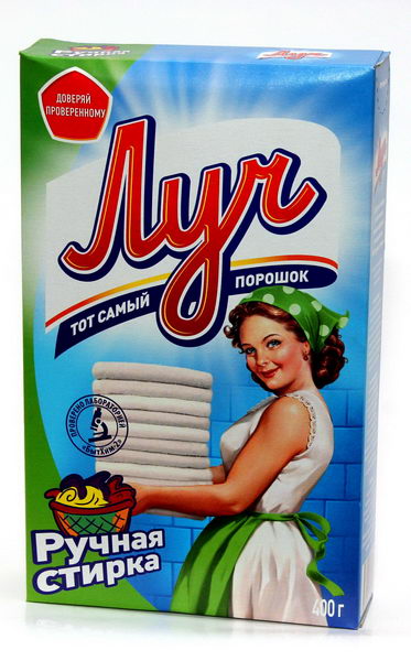 Стир.порошок Луч ручн. 400гр. (24)