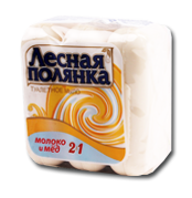 Мыло Лесная полянка 3*90г. Молоко и мед