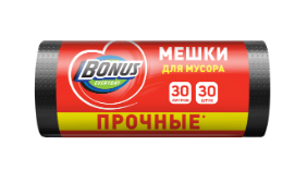 Мешок для мусора 30л./30шт. Bonus