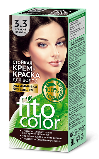 Краска д/волос Fitocolor 3.3 Горький шоколад 4822 (20)