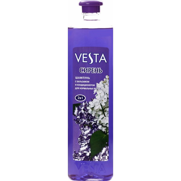 Шампунь Vesta 1л. 2в1 Сирень (12)