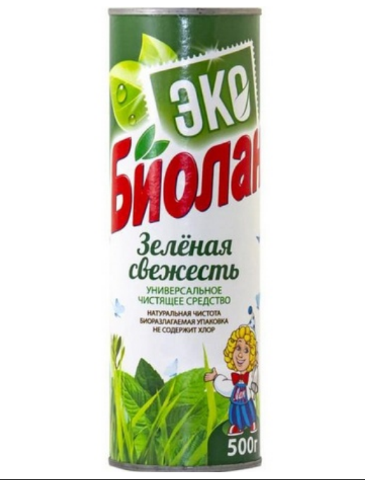 Ср-во Биолан 500г. чист.порошок ЭКО