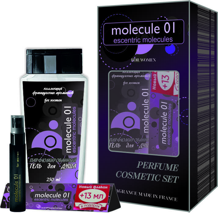ПН/ЖЕН. Molecule for women (Гель д/д 250мл.+парф вода 30мл.)