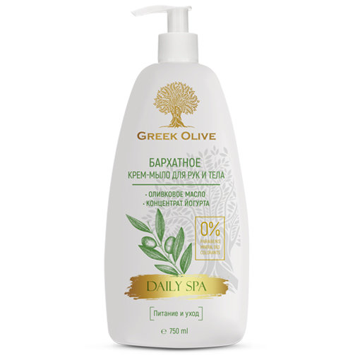 Мыло жидк. Greek Olive 750мл. Бархатное