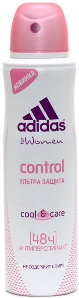 Дез. спрей Adidas 150мл. жен. Control 48ч.
