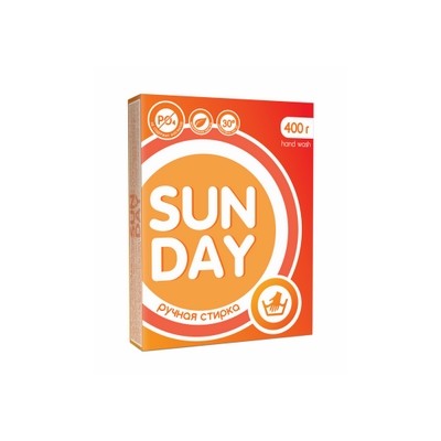 Стир.порошок Sunday ручн. 400г.