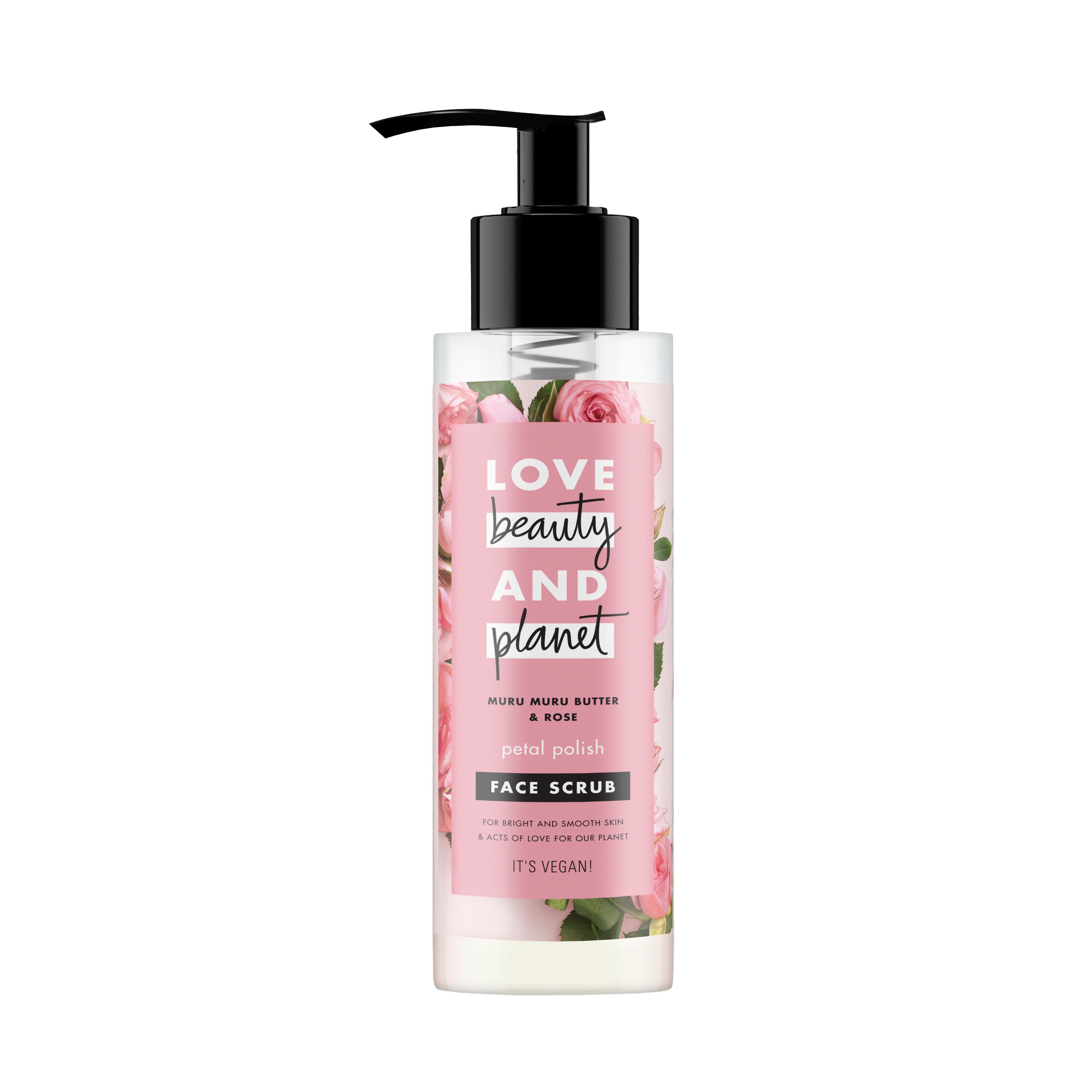 Скраб LOVE BEAUTY&PLANET 115мл. д/лица Гладкость лепестков