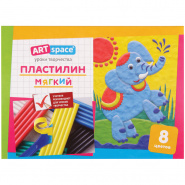 Пластилин 8цв. ArtSpace