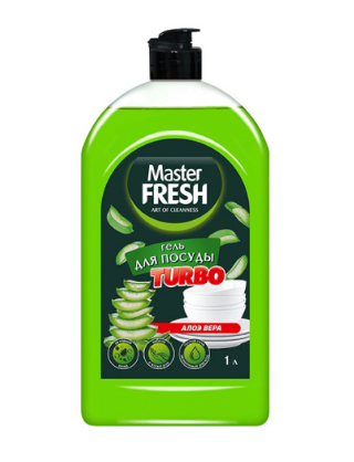 ЖМС Master FRESH 1л. Turbo гель Алоэ (пуш-пул) (12)