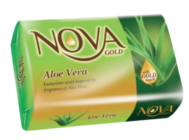 Мыло Nova gold 140г. Алоэ Вера (уп.6) (48)***
