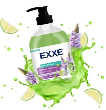 Мыло жидк. EXXE 500мл. Бергамот и вербена (12)