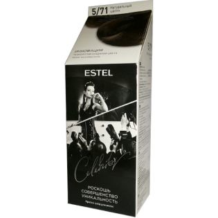 Краска д/волос Estel Celebrity 5/71 Натуральный шатен
