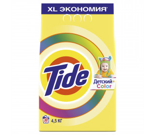 Стир.порошок Тайд авт. 4,5кг. Детский колор