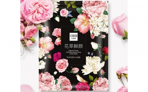 Маска д/лица Senana Organic Flower Цветочные экстракт 6468